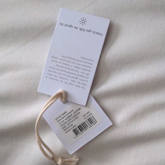 Liewood Confetti Swimsuit, 3-5 years, girls one-piece, long-sleeved rash guard - Picture 12 of 15